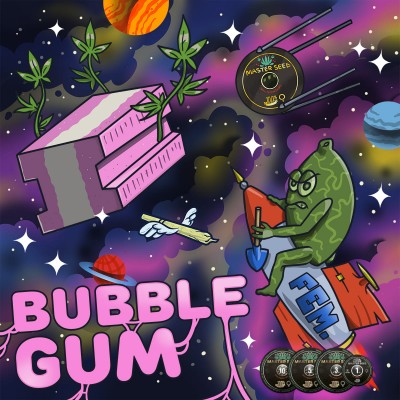 Семя Bubble Gum сид банка Master-Seed